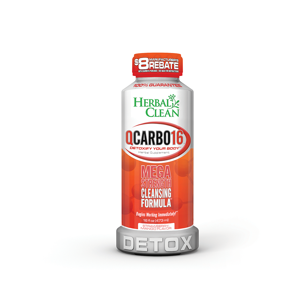 QCarbo16 1 Step Maximum Cleanse Same Day Detox - Discreet Smoker
