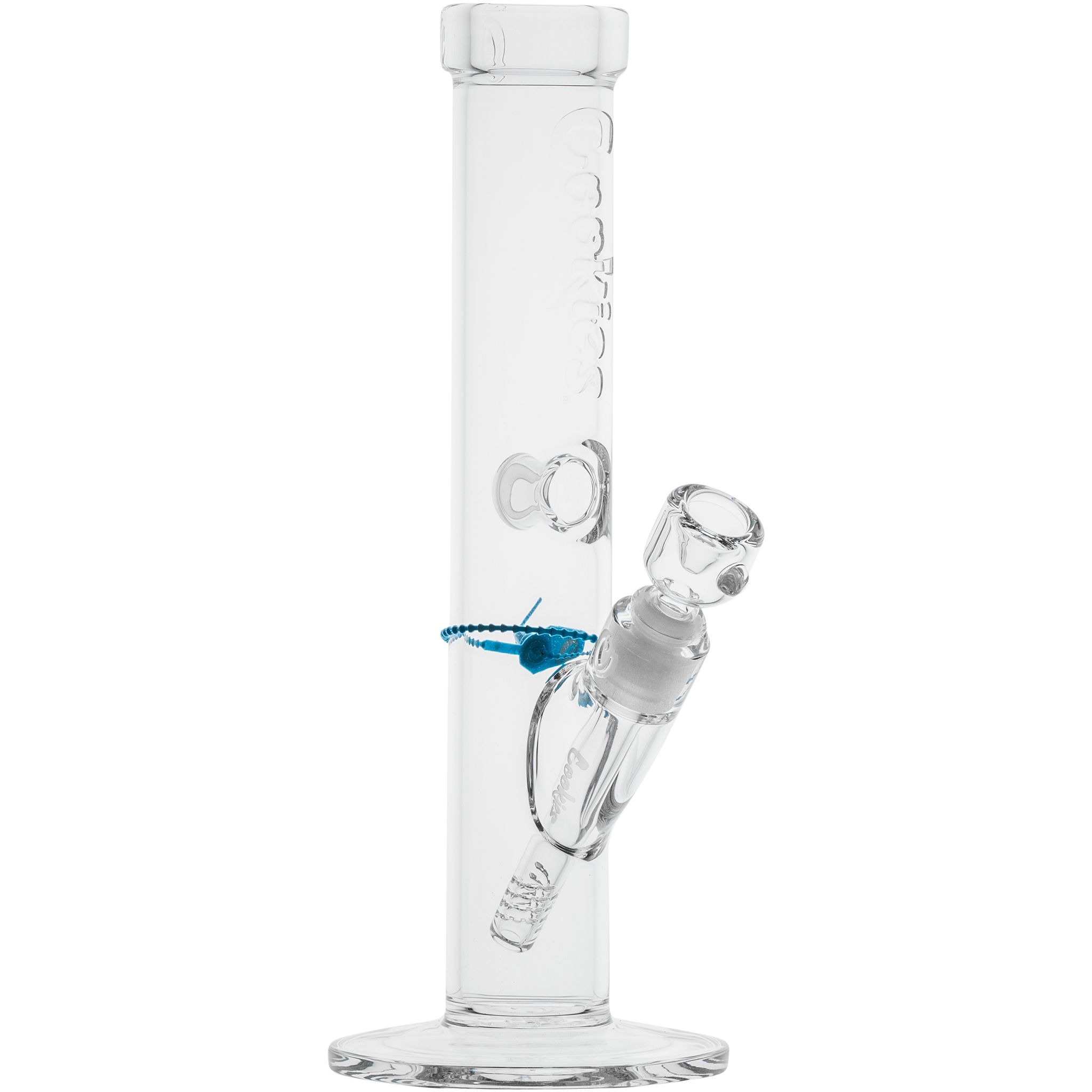 Cookies Flame Straight Bong - Discreet Smoker