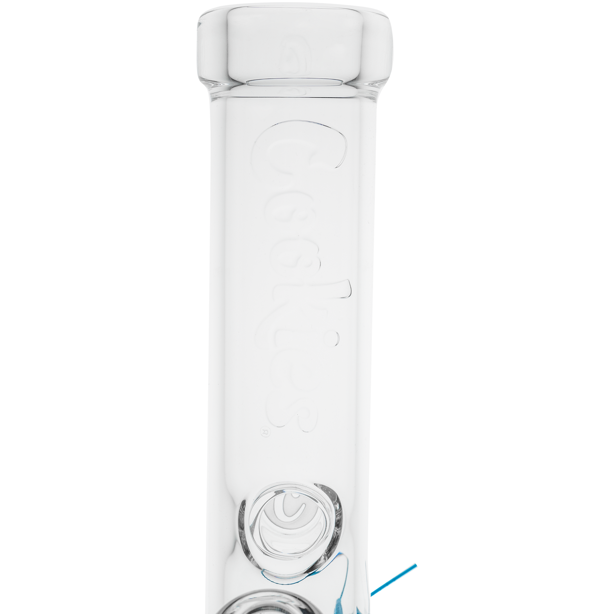 Cookies Flame Straight Bong - Discreet Smoker