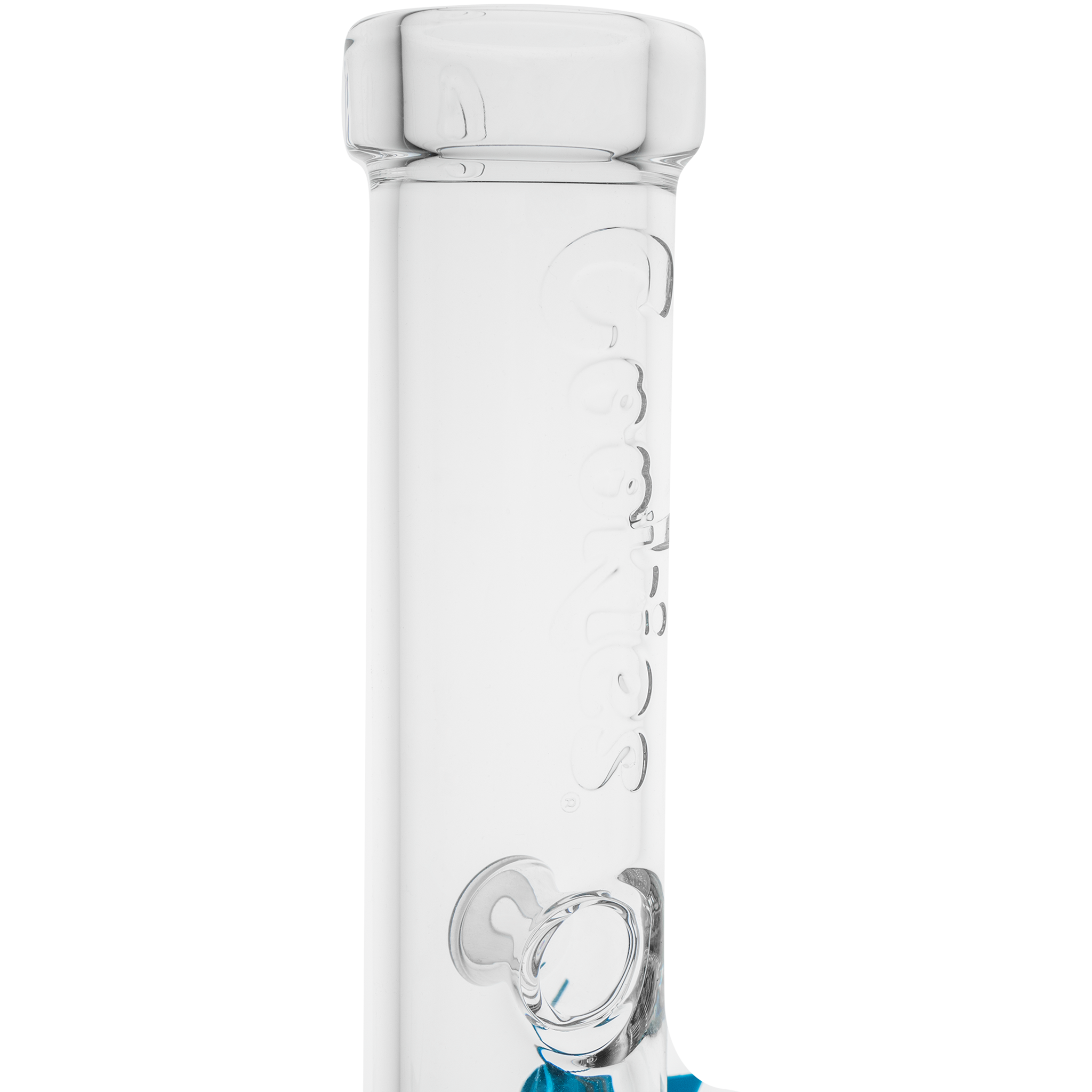 Cookies Flame Straight Bong - Discreet Smoker