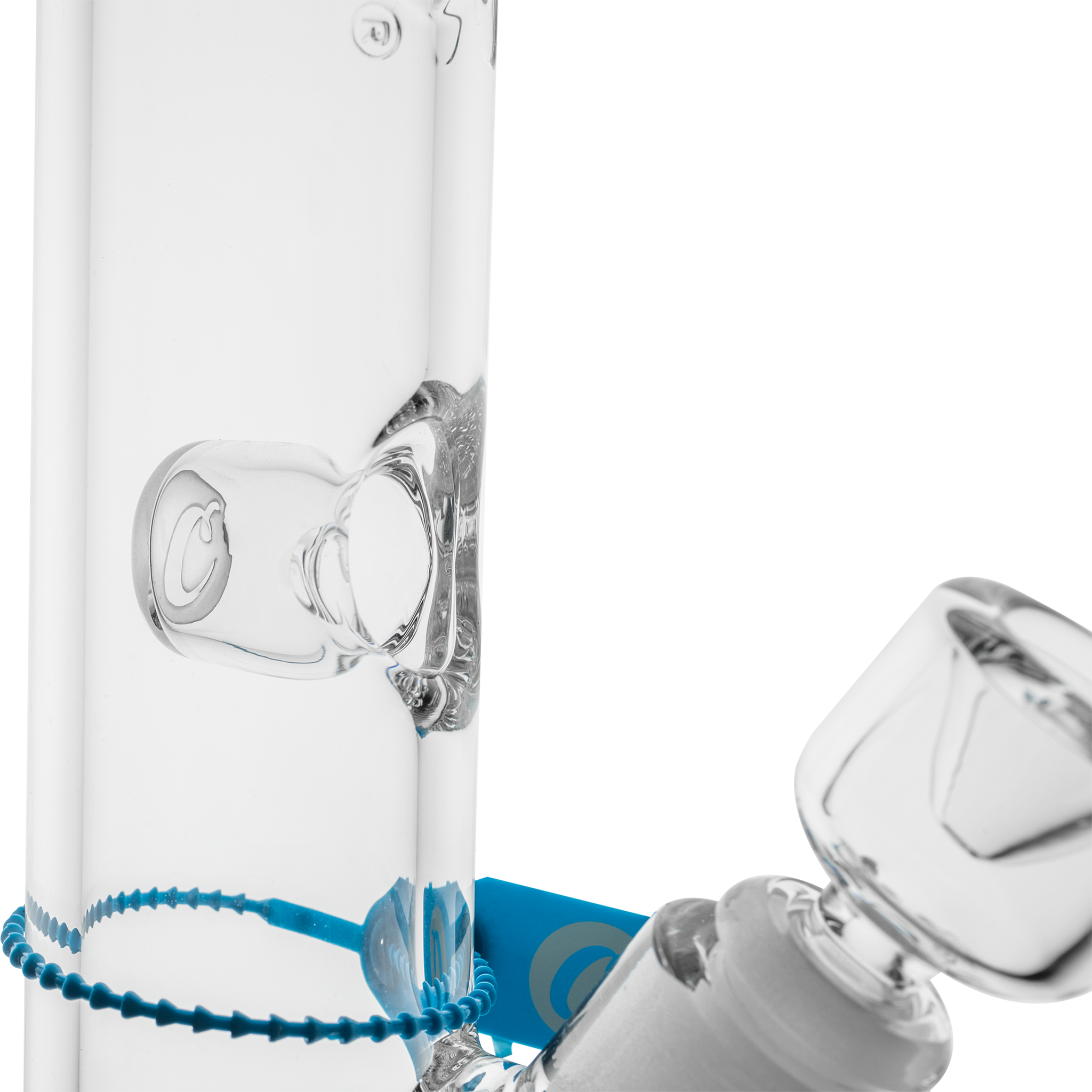 Cookies Flame Straight 7mm Bong - Discreet Smoker