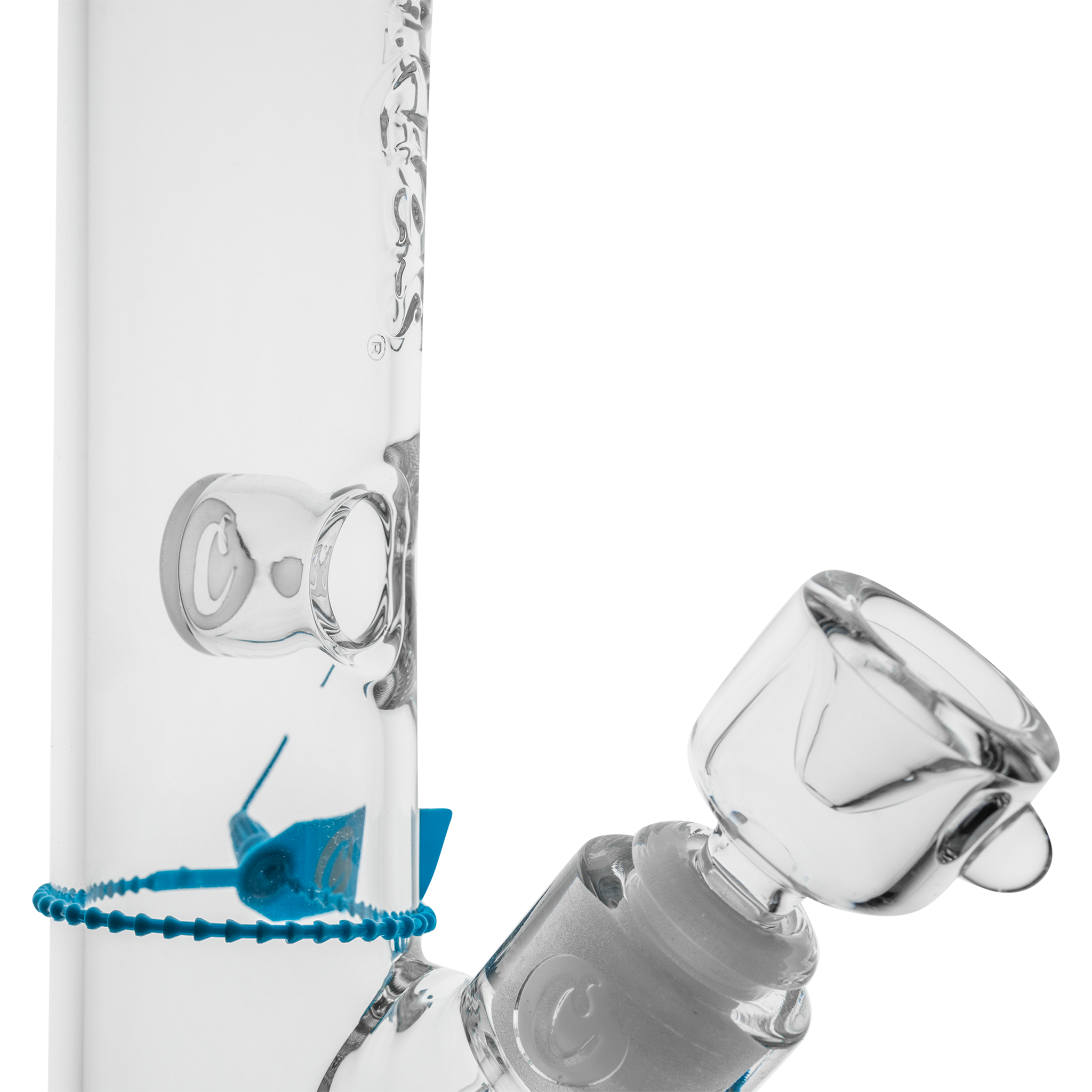 Cookies Flame Straight Bong - Discreet Smoker