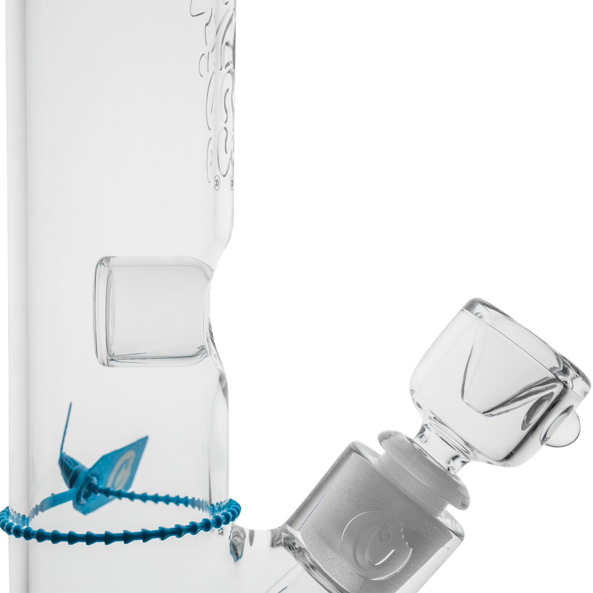 Cookies Flame Straight Bong - Discreet Smoker