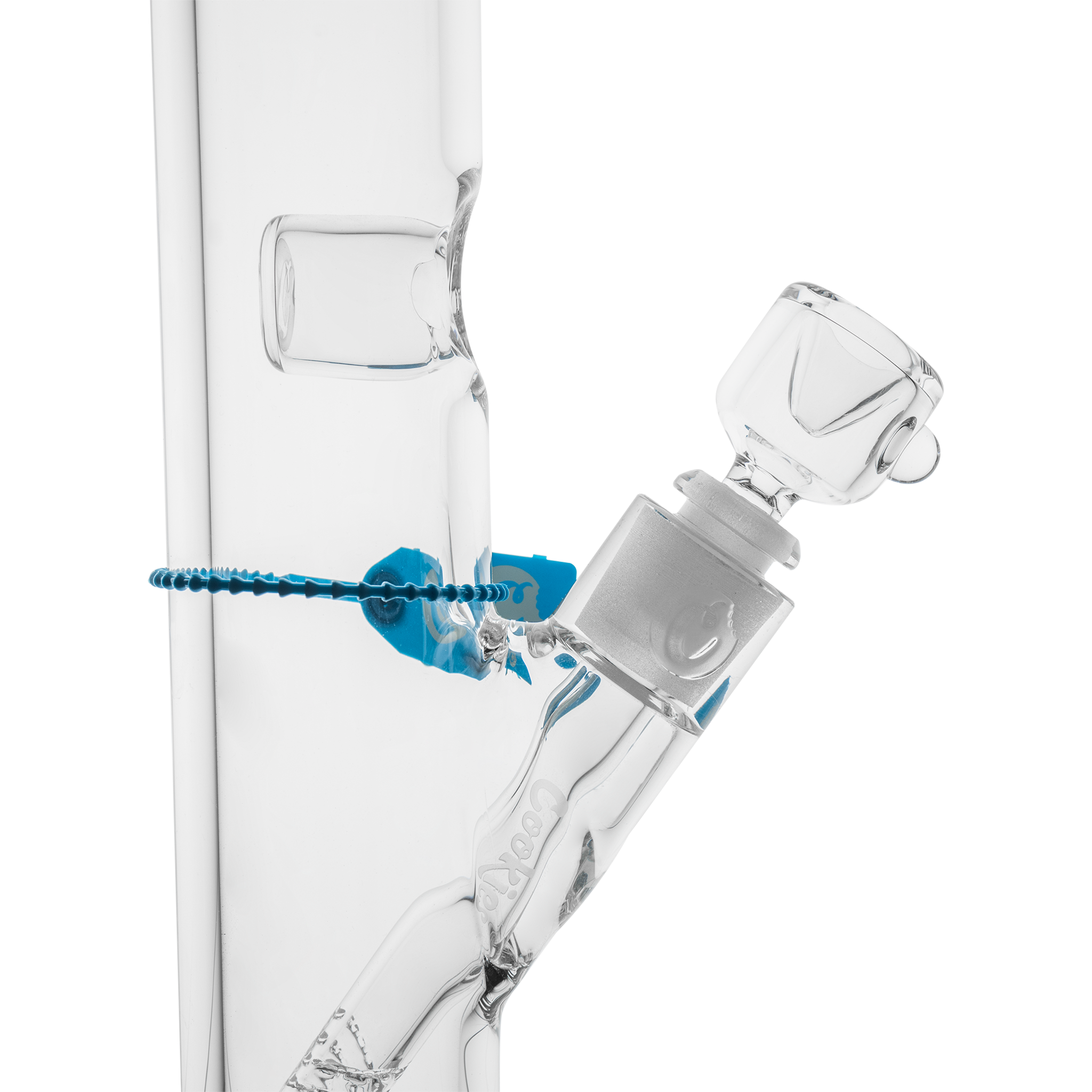 Cookies Flame Straight 7mm Bong - Discreet Smoker