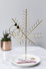 Cannabis Leaf Jewelry Tree - Discreet Smoker