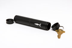 King Size Smell Proof Tube Container - Front View Both Sides Open