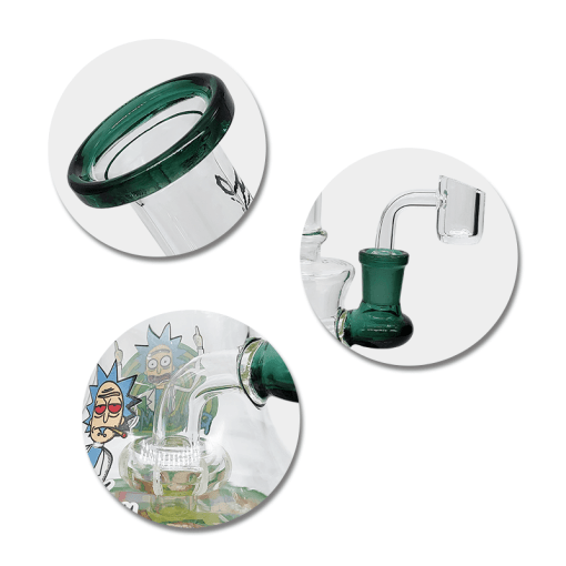 Waxmaid Rick & Morty Dab Rig - Discreet Smoker