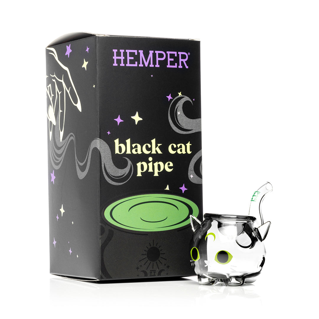 Hemper Black Cat Handpipe 3"