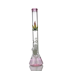 420 Glass Beaker Bong Made In Usa - Discreet Smoker