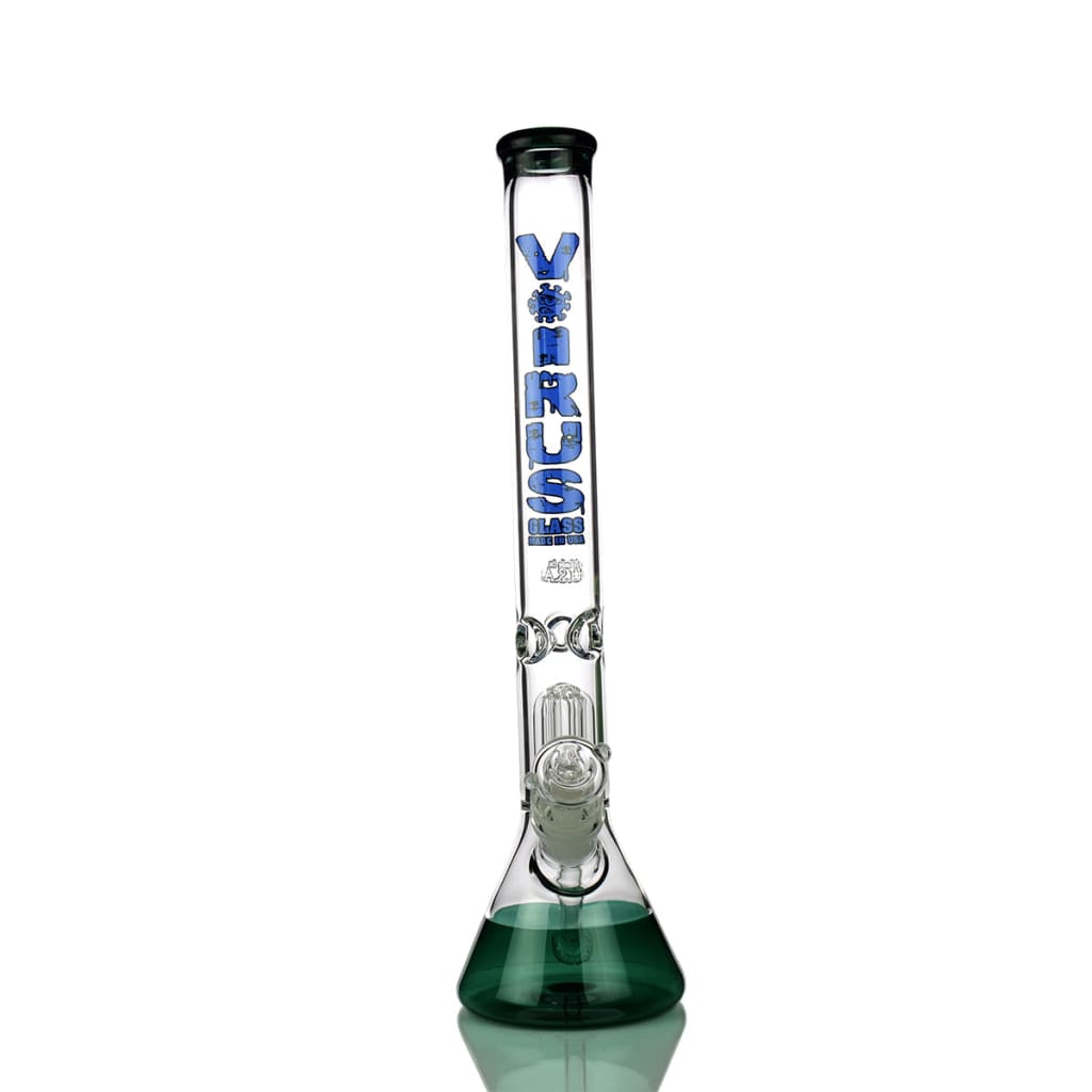 420 Glass Beaker Bong Made In Usa - Discreet Smoker