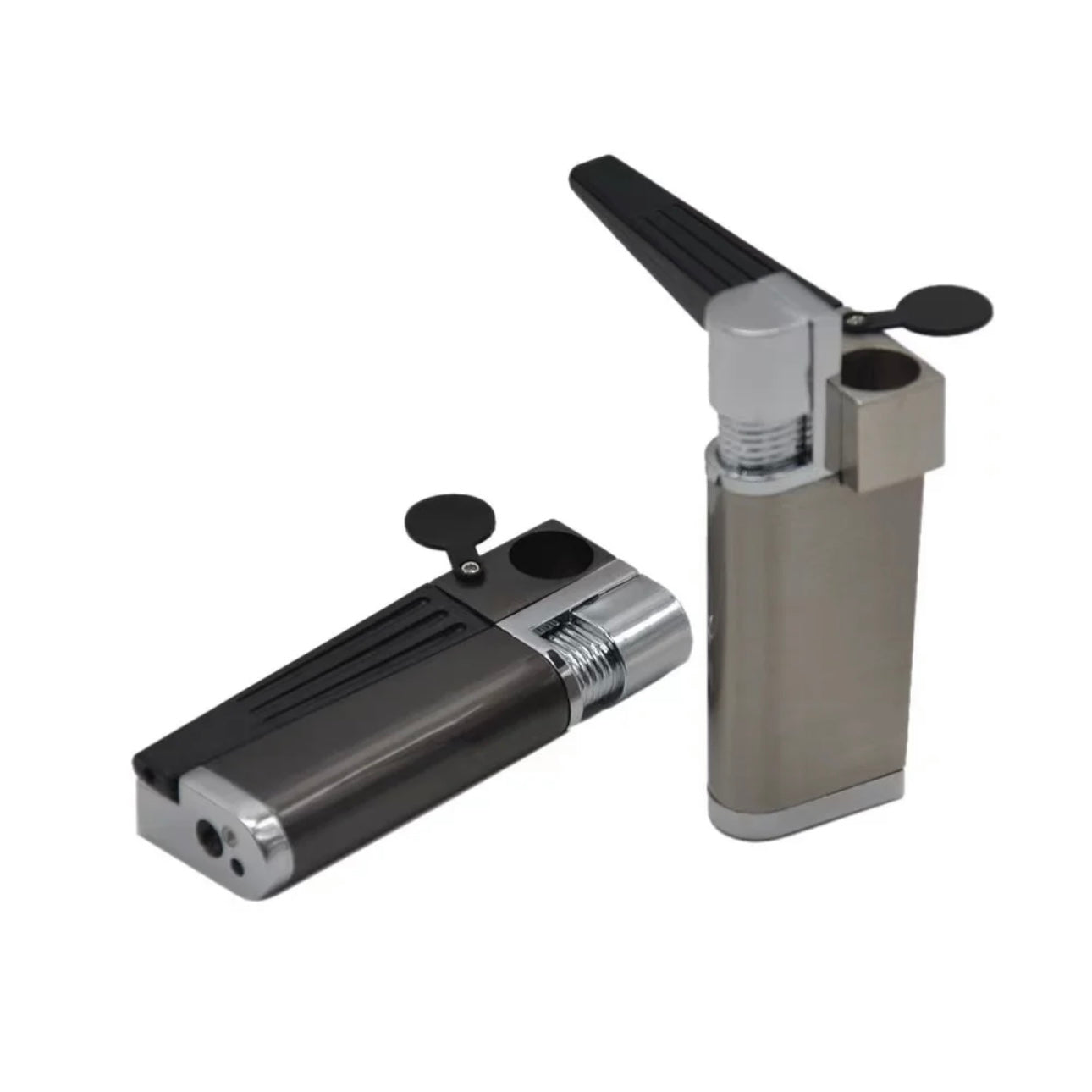 Pipe With Built In Lighter - Discreet Smoker