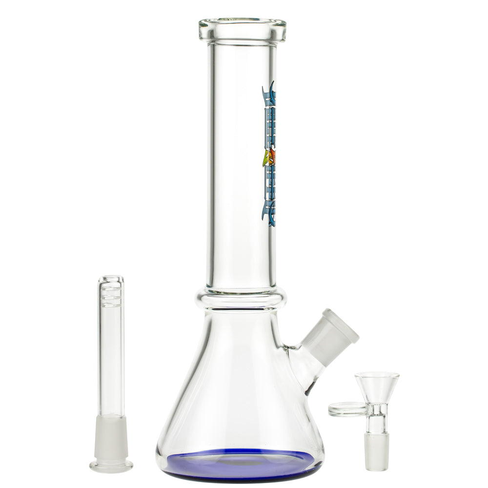 DOPEZILLA 9.5 IN LIL LIZARD BEAKER WATER PIPE - Discreet Smoker