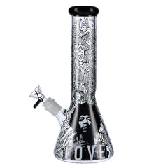 Rock Legends Jimi Love Water Pipe 12 in. - Discreet Smoker