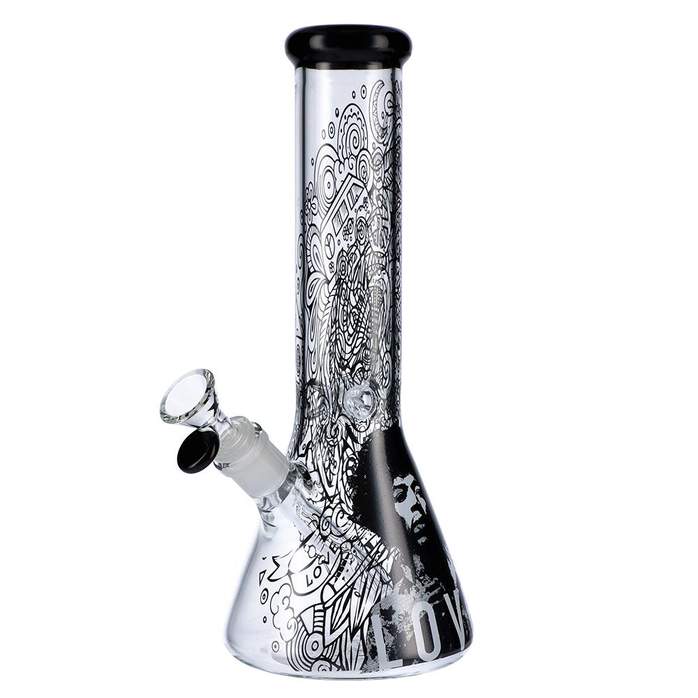 Rock Legends Jimi Love Water Pipe 12 in. - Discreet Smoker