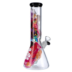 Rock Legends Jimi Rainbow Haze Water Pipe 12 in. - Discreet Smoker