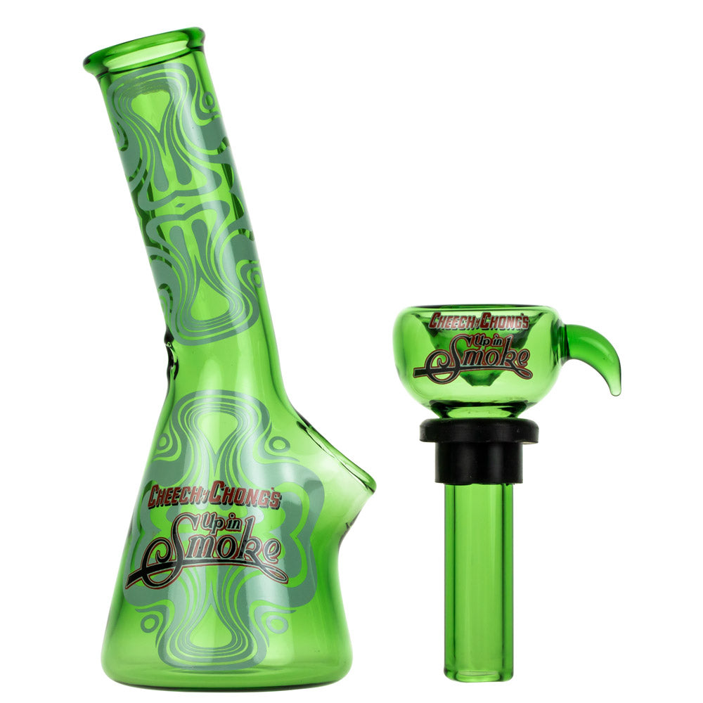 4" "Up In Smoke" Mini Bong - Discreet Smoker