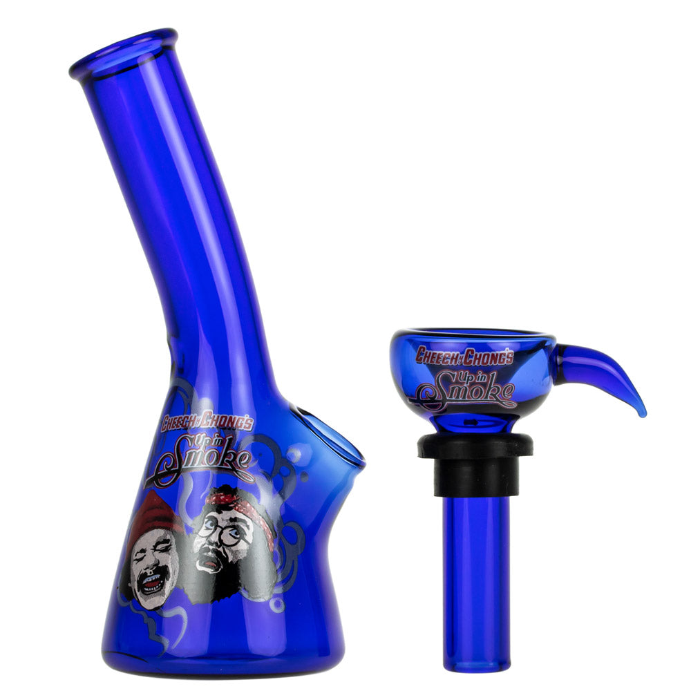 4" "Up In Smoke" Mini Bong - Discreet Smoker