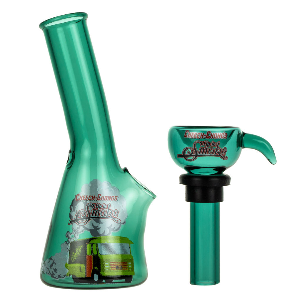 4" "Up In Smoke" Mini Bong - Discreet Smoker