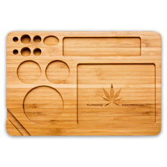 Bamboo Rolling Tray - Discreet Smoker