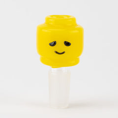Block Man Bowl Piece - Discreet Smoker
