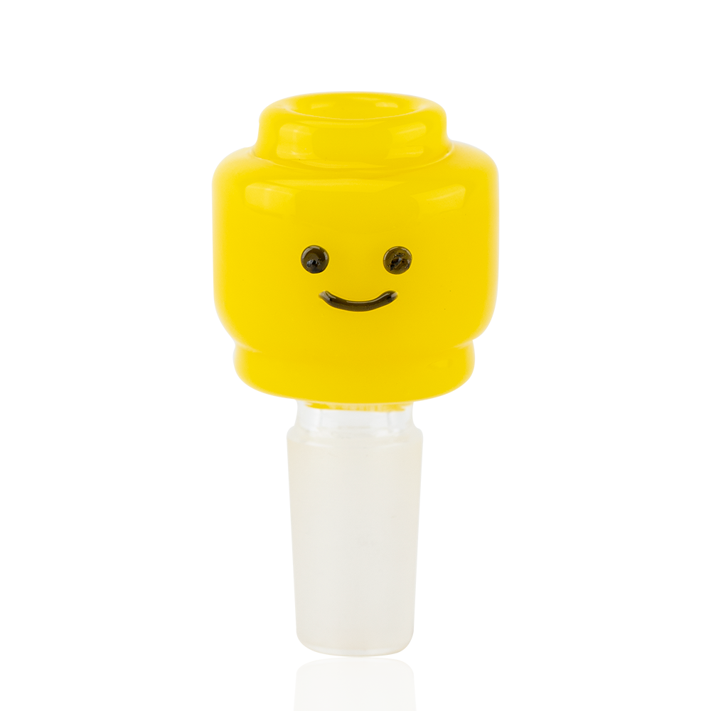 Block Man Bowl Piece - Discreet Smoker