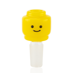 Block Man Bowl Piece - Discreet Smoker