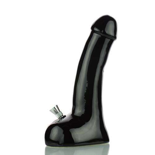 9" Ceramic Penis Bong - Discreet Smoker