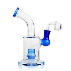 7 Inch Dab Rig w/ Perc - Gorgeous! - Discreet Smoker