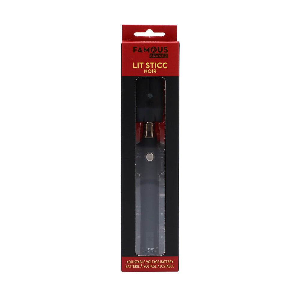 Famous-Lit Sticc Variable Voltage 510 Battery - (12 Pack) - Discreet Smoker