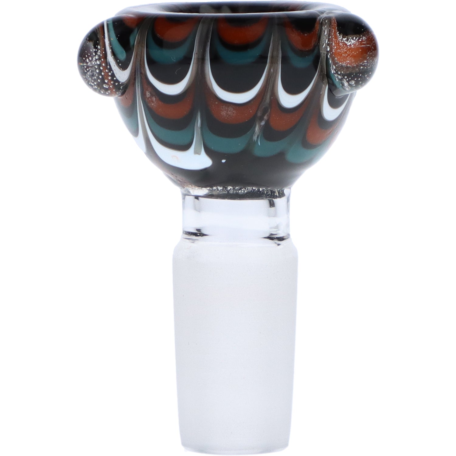 14mm Male Wig Wag Bubble Bowl - Discreet Smoker