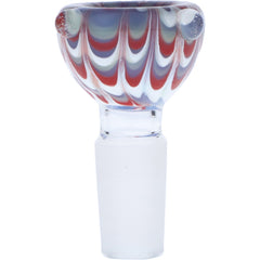 14mm Male Wig Wag Bubble Bowl - Discreet Smoker
