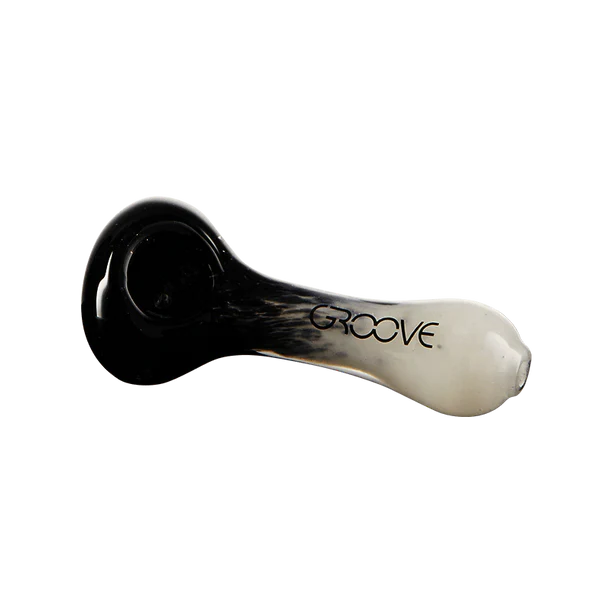 Groove Hand Pipe Frosted Top 4" - Discreet Smoker