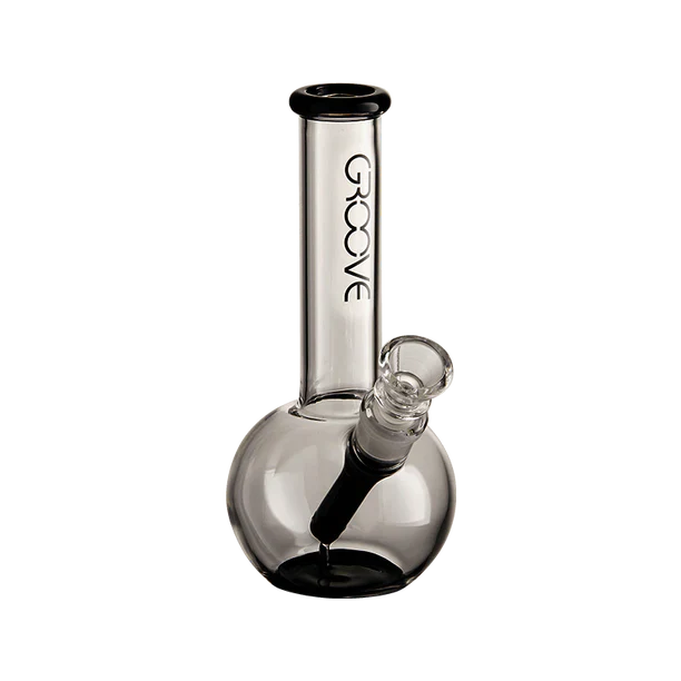 Groove Round Water Pipe - Discreet Smoker