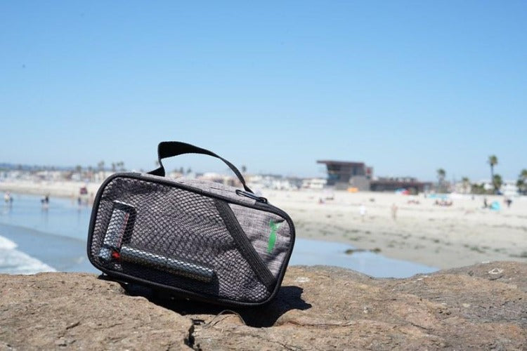 Smell Proof Case with Lock - Beach View, smell proof box, smell proof stash box, stash box with lock, smell proof lock box, smell proof stash container, locking smell proof stash box, scent proof storage box, smell proof stash case, scent proof stash box