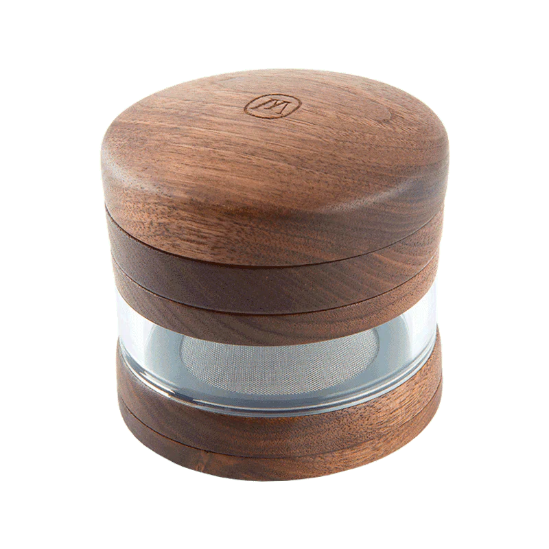 Marley Natural Wood Grinder - Large - Discreet Smoker