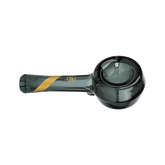 Marley Natural Spoon Pipe Smoked Glass Gold Stripe Decal - Discreet Smoker