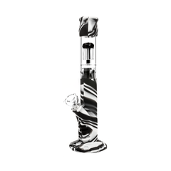 Medusa Customs Silicone Straight Tube w/Percolator - Discreet Smoker