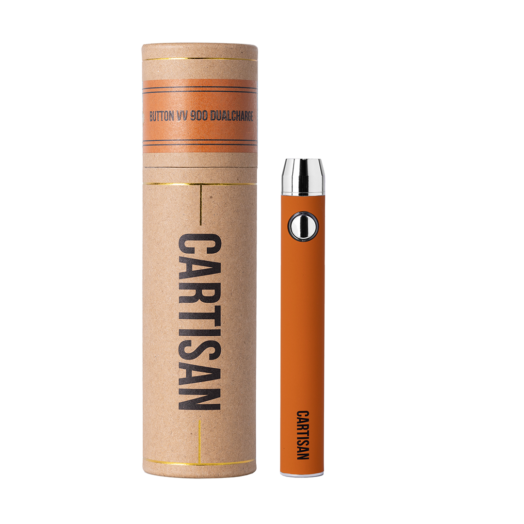 Cartisan Button VV 900 Dual Charge (MICRO-USB) 2G Variants - Discreet Smoker
