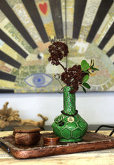 Woodland Turtle Vase Bong Set - Discreet Smoker