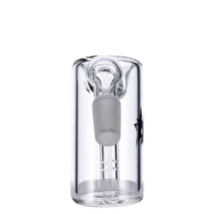 Famous X 45 Degree Glass Ash Catcher - Discreet Smoker