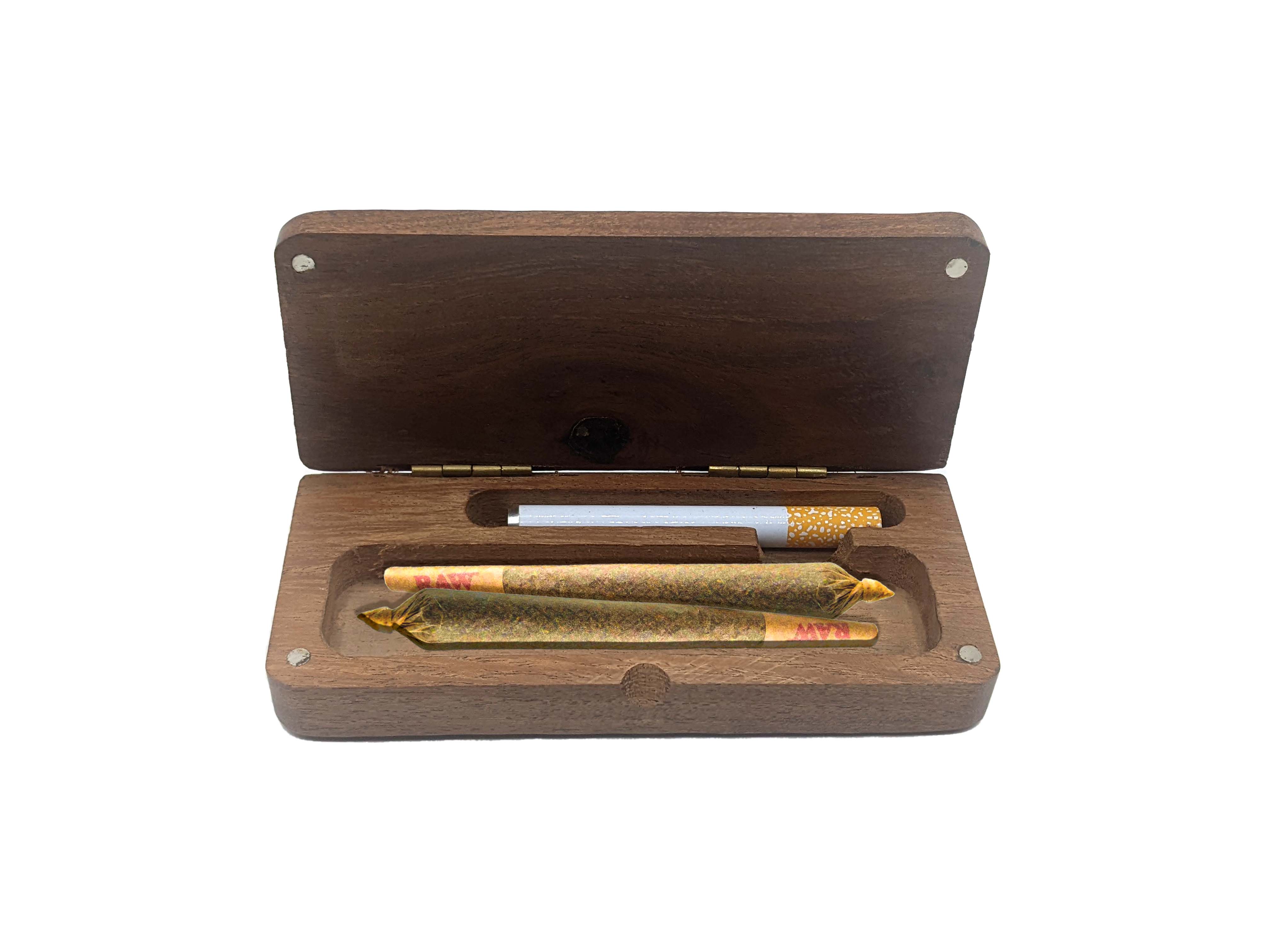 TokeBox Flip - Portable Pocket Size Storage Flip Box - Discreet Smoker