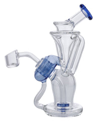 Bent Neck Dab Rig Recycler - Discreet Smoker
