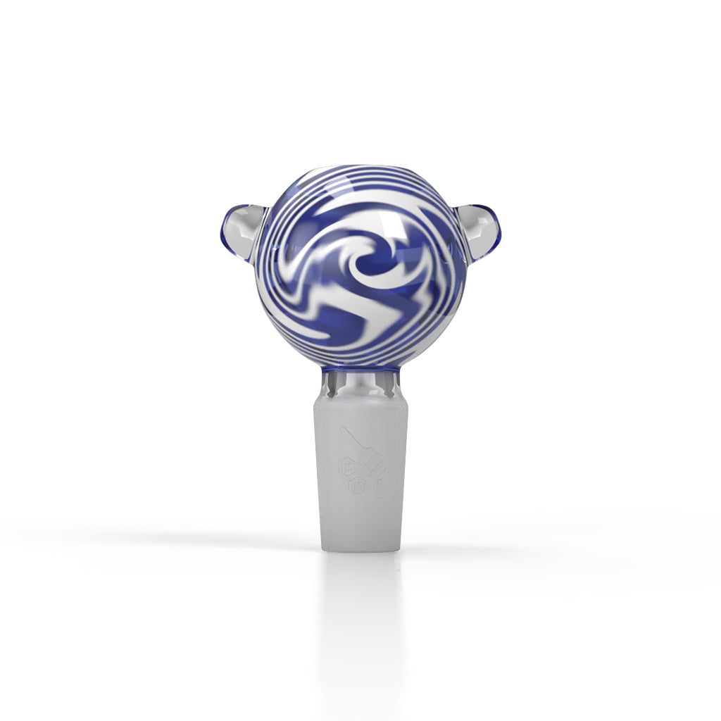 GLASS FLOWER BOWL - Discreet Smoker