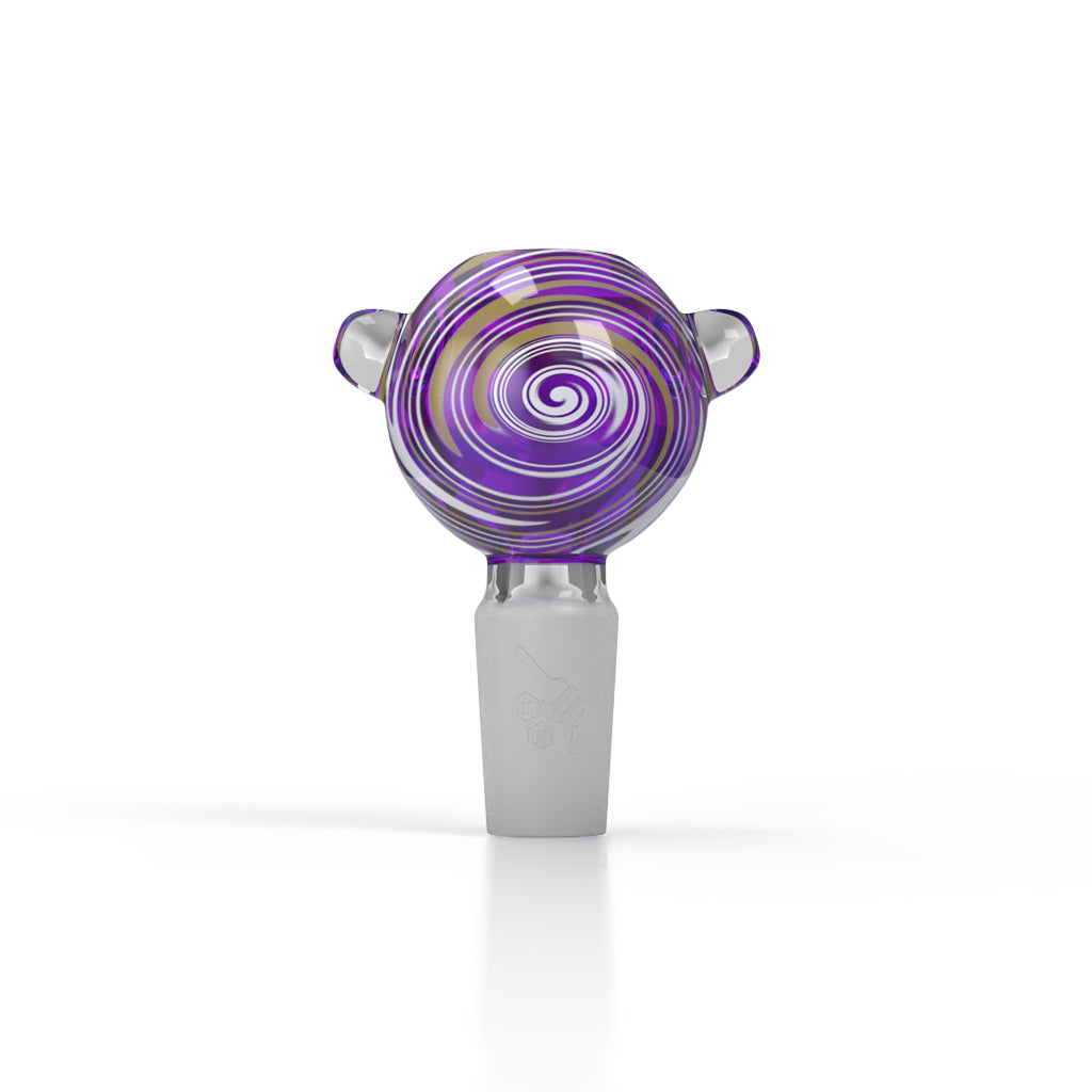 GLASS FLOWER BOWL - Discreet Smoker