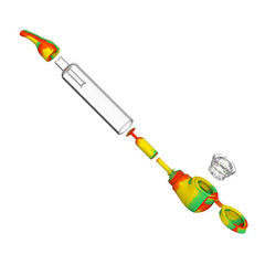 H20G SWAP Silicone and Glass Water Pipe - Discreet Smoker