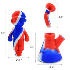 Mario Silicone Water Bong - Discreet Smoker