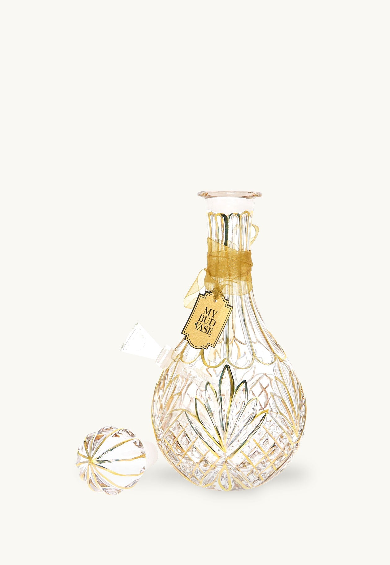 Stardust Vase Glass Bong - Discreet Smoker