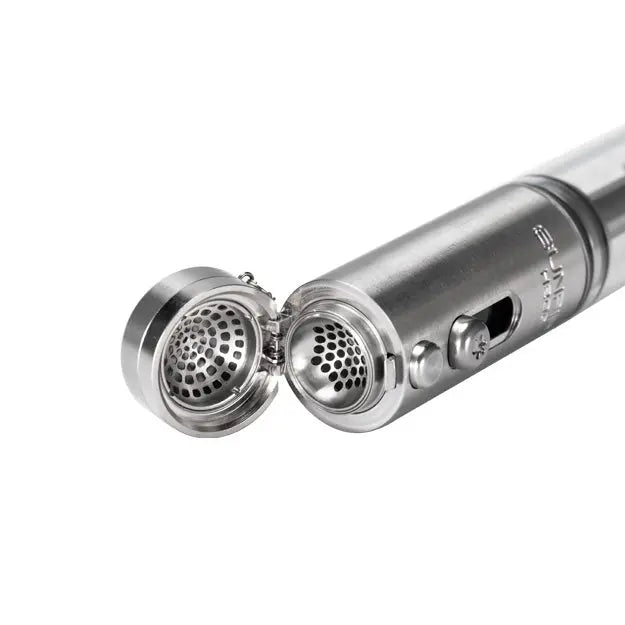 H20G Sunpipe Stainless Steel & Glass Water Pipe - Discreet Smoker