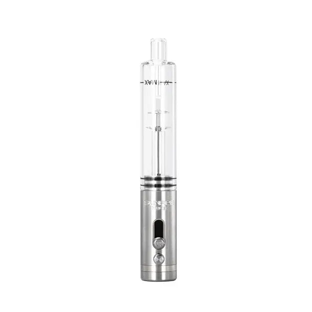 H20G Sunpipe Stainless Steel & Glass Water Pipe - Discreet Smoker