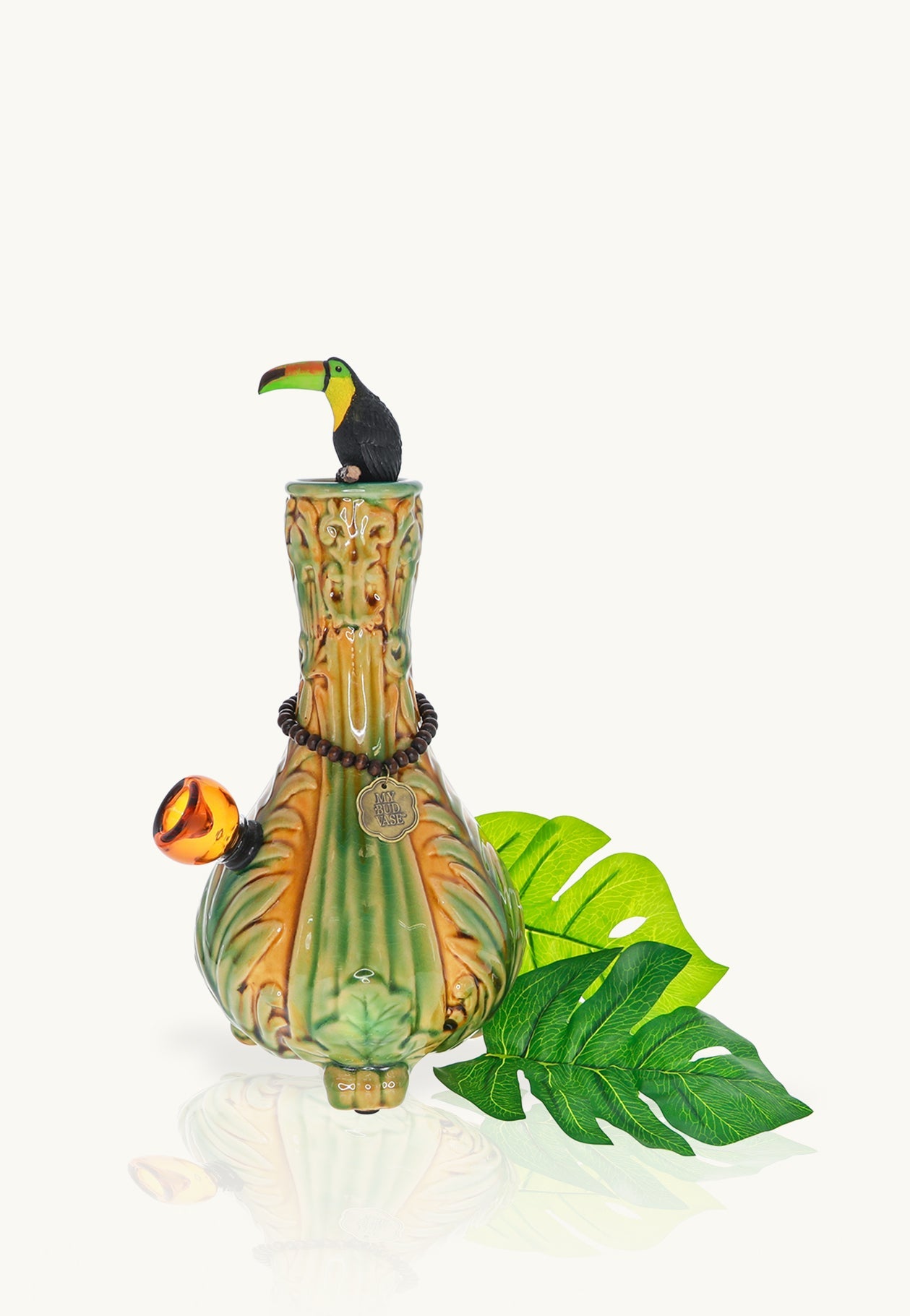 TocaCabana Vase Glass Bong - Discreet Smoker